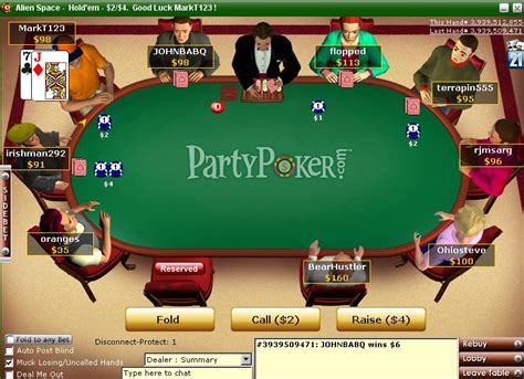 O party poker cc 25